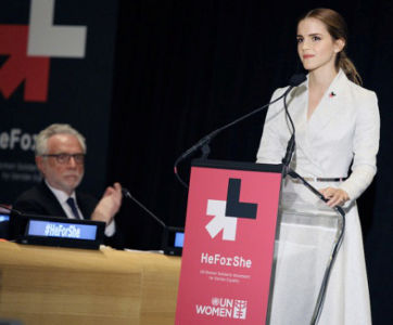 Emma Watson pour la campagne He for She