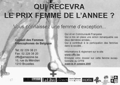 Affiche Femme de l'année